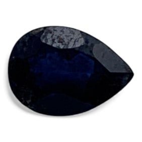 Faceted Blue Topaz Gemstone