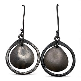 Pair Of Sterling Silver Earrings