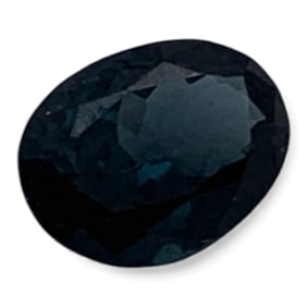 Faceted Blue Topaz Gemstone