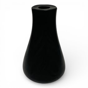 Black Pottery Vase