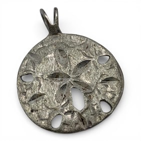 Sterling Silver Sand Dollar Pendant
