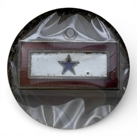 Sterling Silver Son In Service Pin