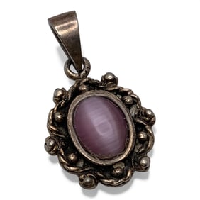 Sterling Silver & Mother Of Pearl Pendant