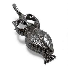 Silver Owl Pendant