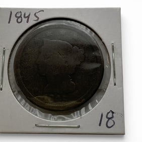 1845 U S Large Cent
