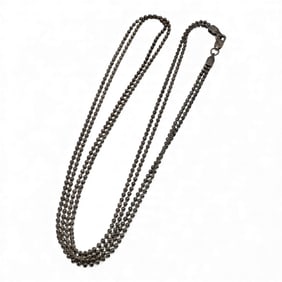 Sterling Silver Multi Strand Necklace