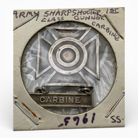 Sterling Silver Carbine Pin