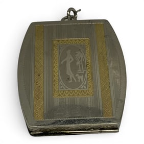 Mixed Metal Coin Case