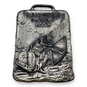 Sterling Mid Western Archery Assn. Pendant