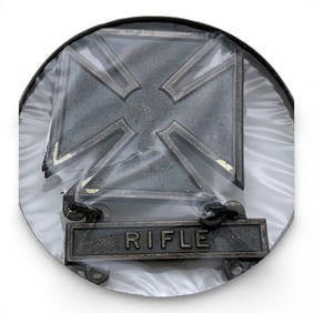 Sterling Silver Army Marksman Pin