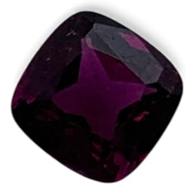 Faceted Purple Amethyst Gemstone