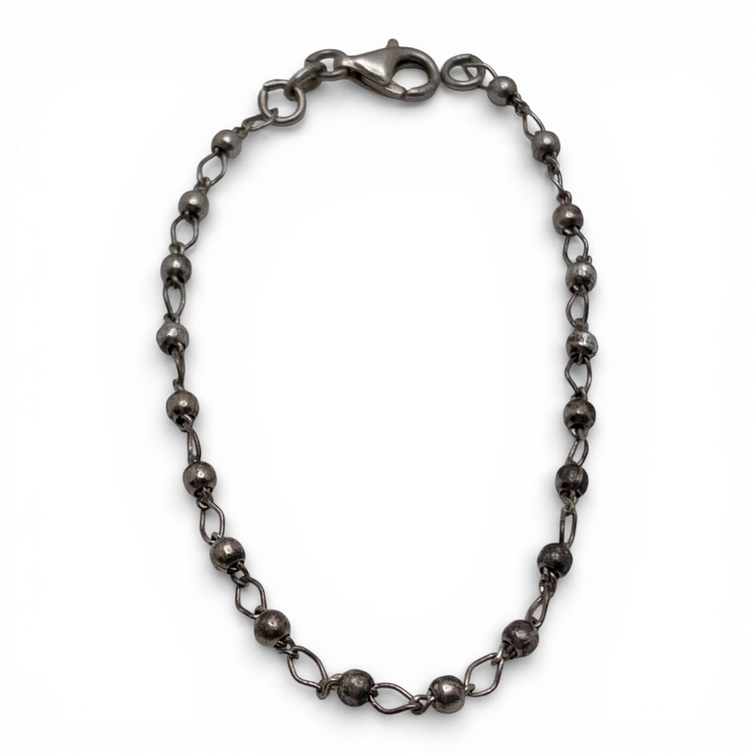 Sterling Silver Bracelet: Marked 925 - 7 3/8" Long - 3.0 Grams