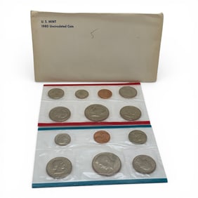 1980 U. S. Mint Set, P + D