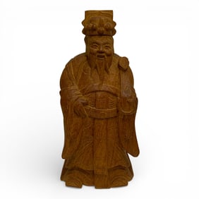 Carved Wooden Figure Of Man