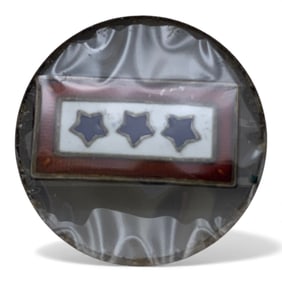 Sterling Silver 3 Sons In Service Pin