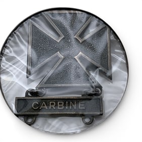 Sterling Silver Army Marksman Pin