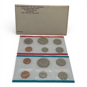 1972 U. S. Mint Set, P + D