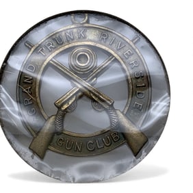 Sterling Silver 1923 Shooting Pendant