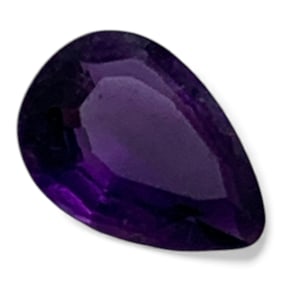 Faceted Purple Amethyst Gemstone