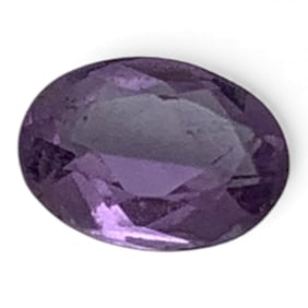 Faceted Purple Amethyst Gemstone