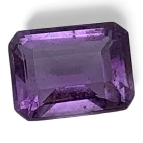 Faceted Purple Amethyst Gemstone