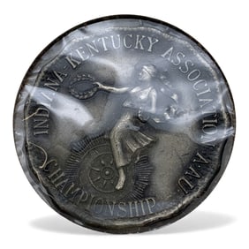 Sterling Silver Track Pendant