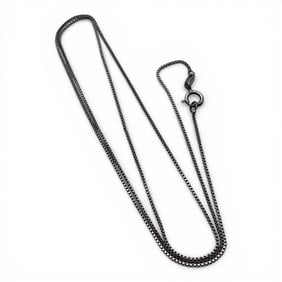 Sterling Silver Box Chain Necklace