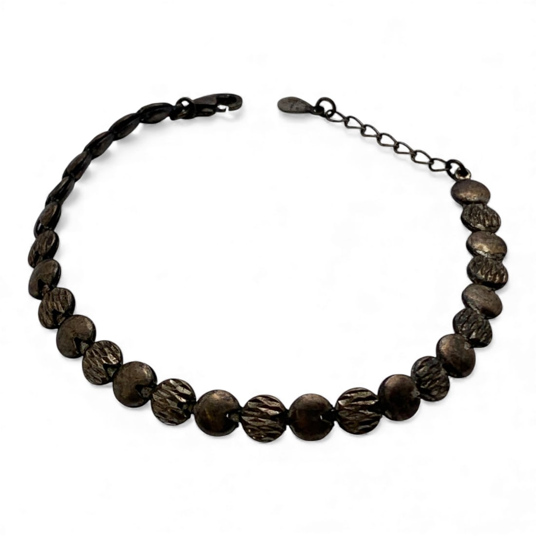 Sterling Silver Bracelet: Marked 925 - 8" Long - 6.3 Grams