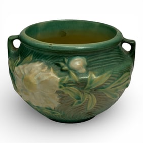 Roseville Art Pottery Peony Bowl