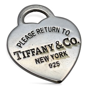 Tiffany & Co Sterling Silver Heart Pendant