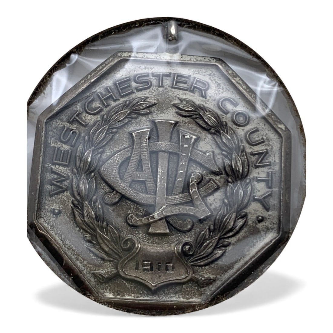 Sterling Silver 1910 Baseball Pendant: Marked: Sterling - See Photos