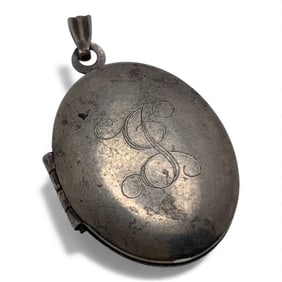 Sterling Silver Pendant Locket