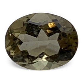 Faceted Yellow Citrine Gemstone