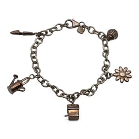 .999 Silver Charm Bracelet