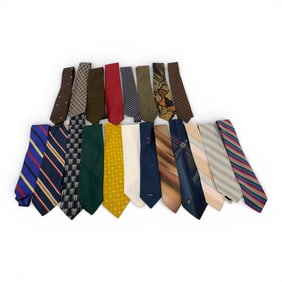 Group Of 20 Misc. Vintage / Designer Ties