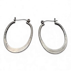 Pair Of Sterling Silver Earrings