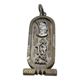 Silver Egyptian Pendant