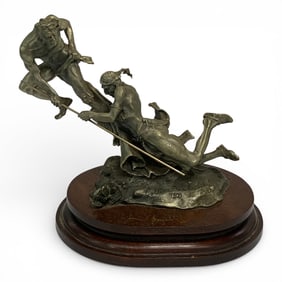 1990 Michael Arden Boyett Pewter Sculpture