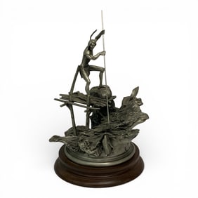 1982 Polland Limited Edition Pewter Sculpture