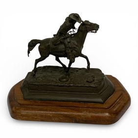 1973 Polland Bronze Sculpture, Tracking