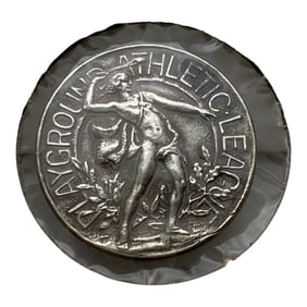 Sterling Silver Playground Athletic League Charm