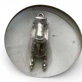 Sterling Silver Ski Mobile Charm