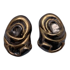 Pair Of Sterling Silver Earrings