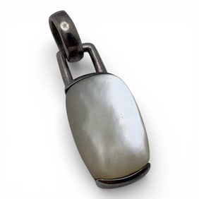 Sterling Silver & Mother Of Pearl Pendant