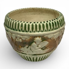 Vintage Roseville Donatello Pattern Jardiniere