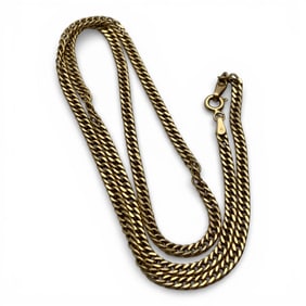 18k Yellow Gold Necklace