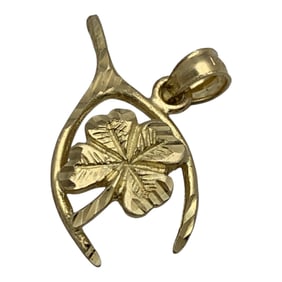 14k Yellow Gold Pendant