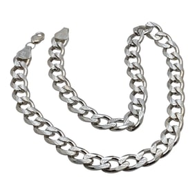 Heavy Sterling Silver Necklace