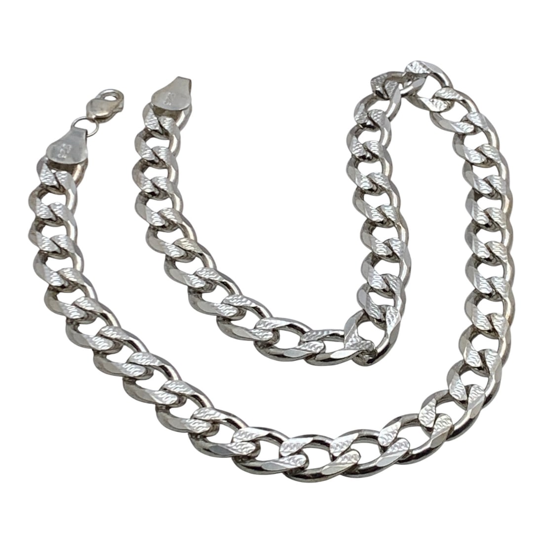 Heavy Sterling Silver Necklace (1 of 3)