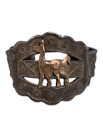 Sterling Silver & 12k Gold Ring